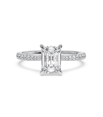 Aviva White Engagement Ring - Astar Diamonds