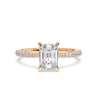 Aviva Rose Gold Engagement Ring