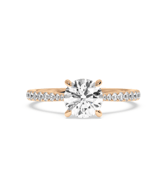 Rose Johanna Diamond Engagement Ring