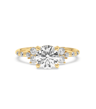 Diana Yellow Diamond Engagement Ring