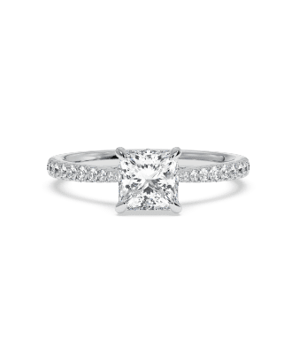 Elizabeth White Diamond Engagement Ring