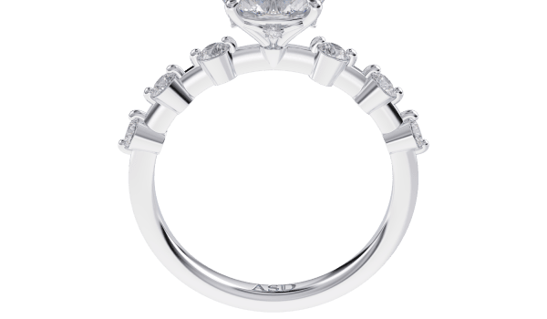 White gold engagement rings in London