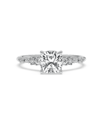 White Engagement Ring - Astar Diamonds