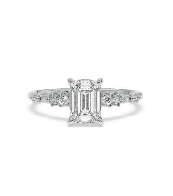 White Engagement Ring - Astar Diamonds