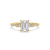 Yellow Engagement Ring - Astar Diamonds
