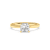 Aliza Yellow Gold Engagement Ring
