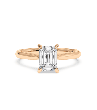 Adina Rose Gold Engagement Ring - Astar Diamonds