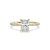Engagement Ring In Precious Metal Finish - Astar Diamonds