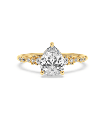Ara Yellow Engagement Ring