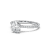 Ariana White Plat Engagement Ring