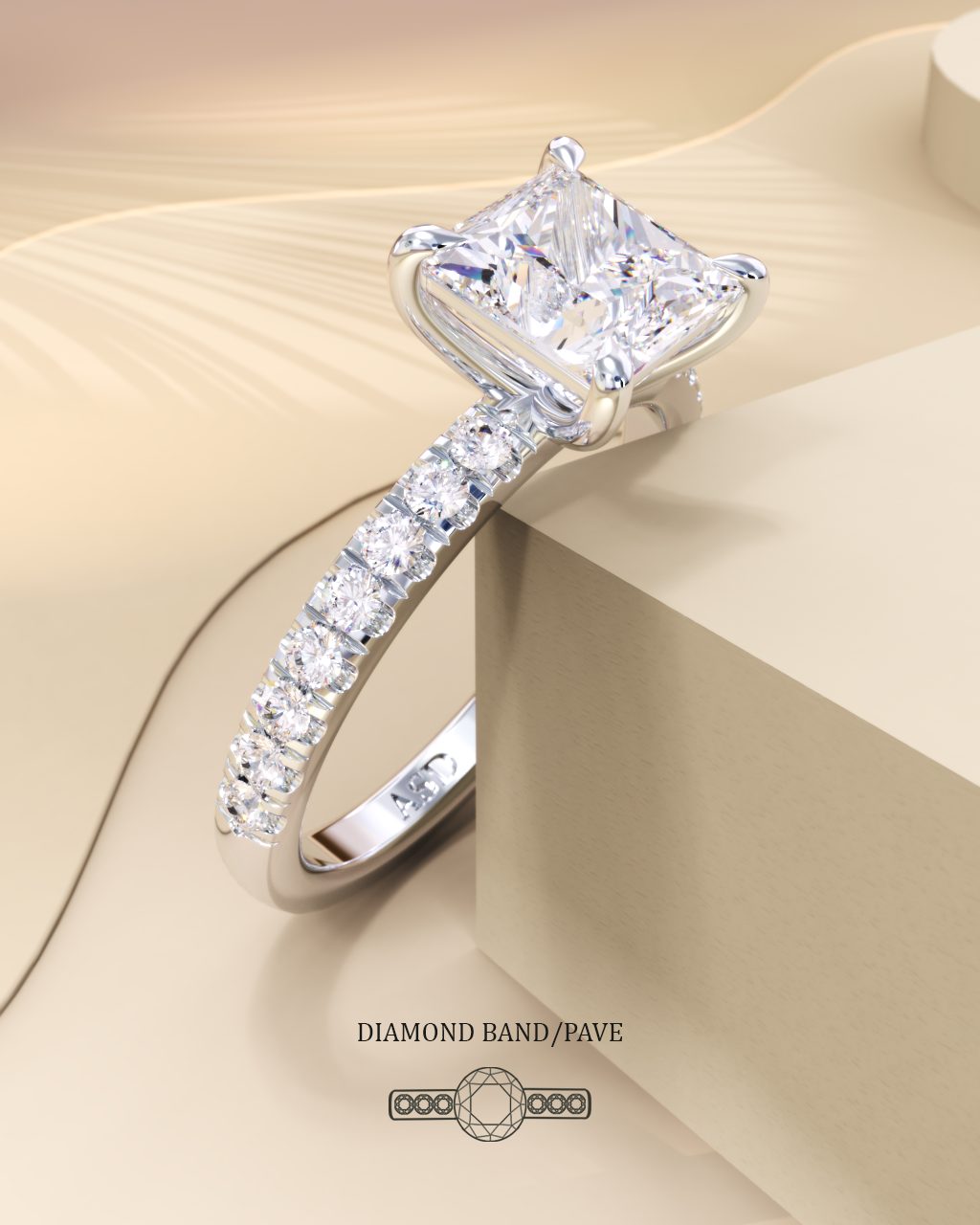 Diamond Band -  Astar Diamonds Uk