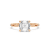 Burnley Rose Diamond Engagement Ring