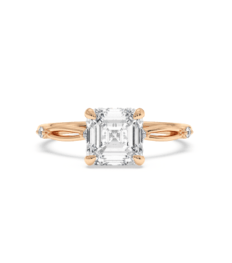 Burnley Rose Diamond Engagement Ring