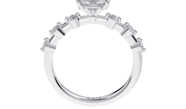 White gold engagement rings in London